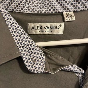 Alex vando dress shirt